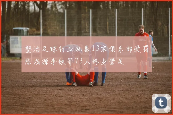 整治足球行业乱象13家俱乐部受罚陈戌源李铁等73人终身禁足